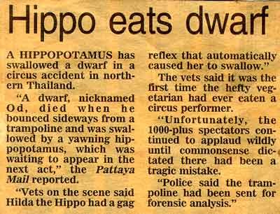 By eaten hippo midget